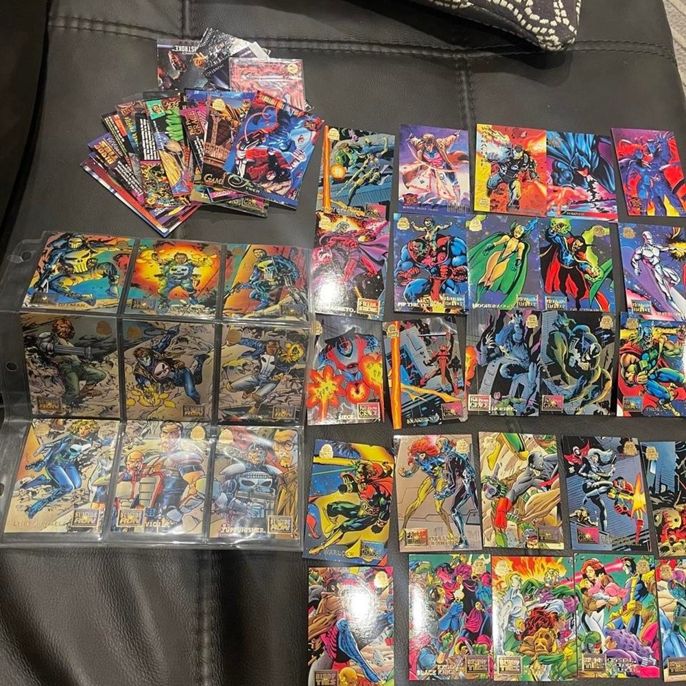 Vintage 1994,1995 Marvel cards